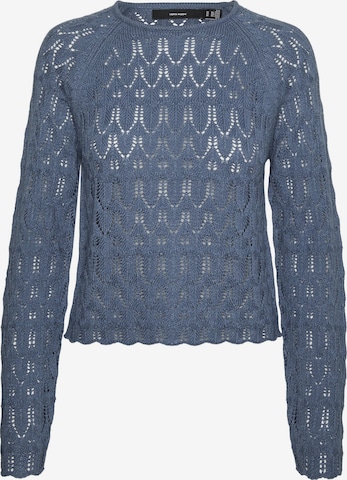 VERO MODA Sweater in Blue: front