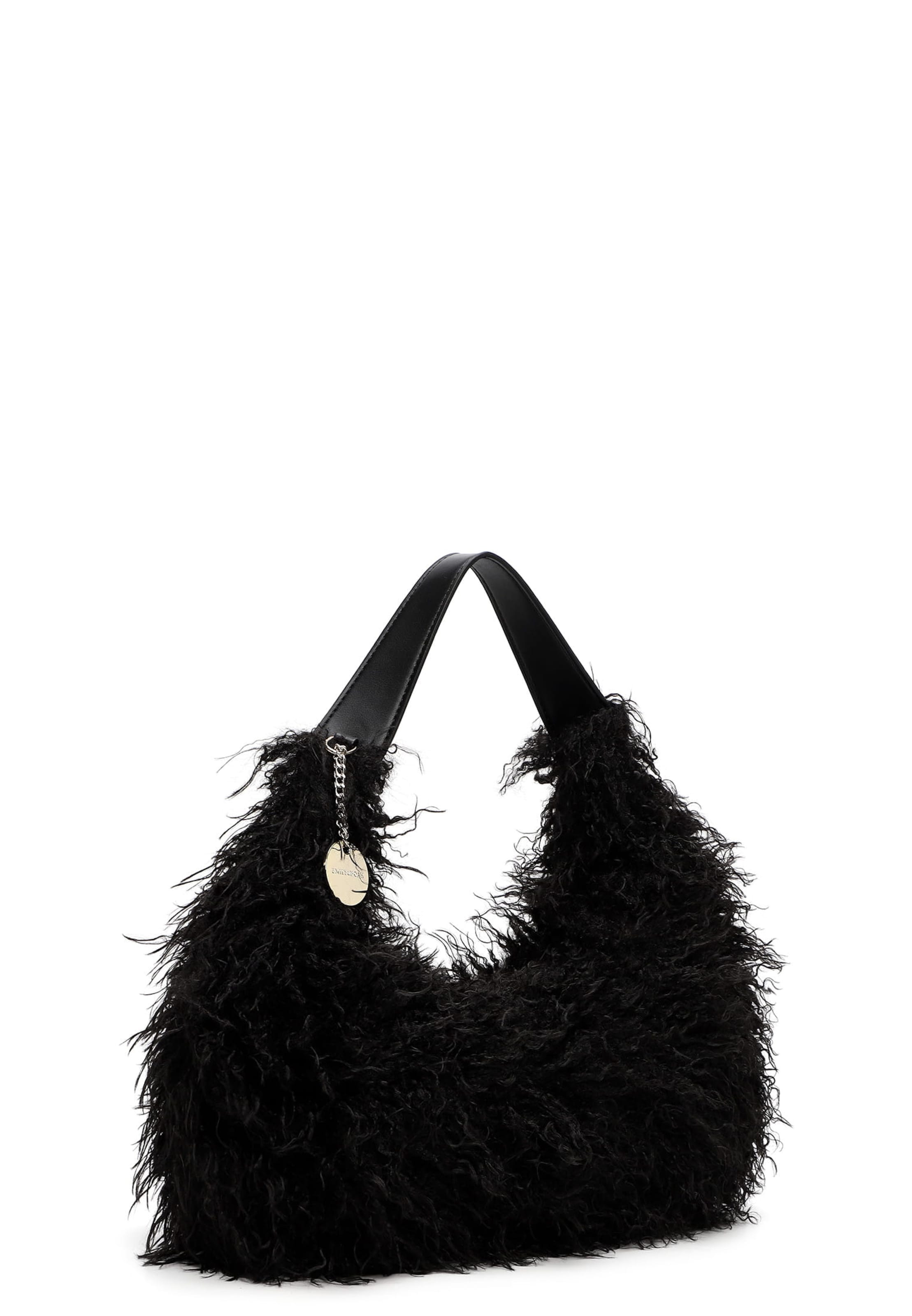 Borsa a sacco 'Lionne' di Emily & Noah in nero