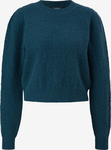 Pull-over QS en bleu : devant