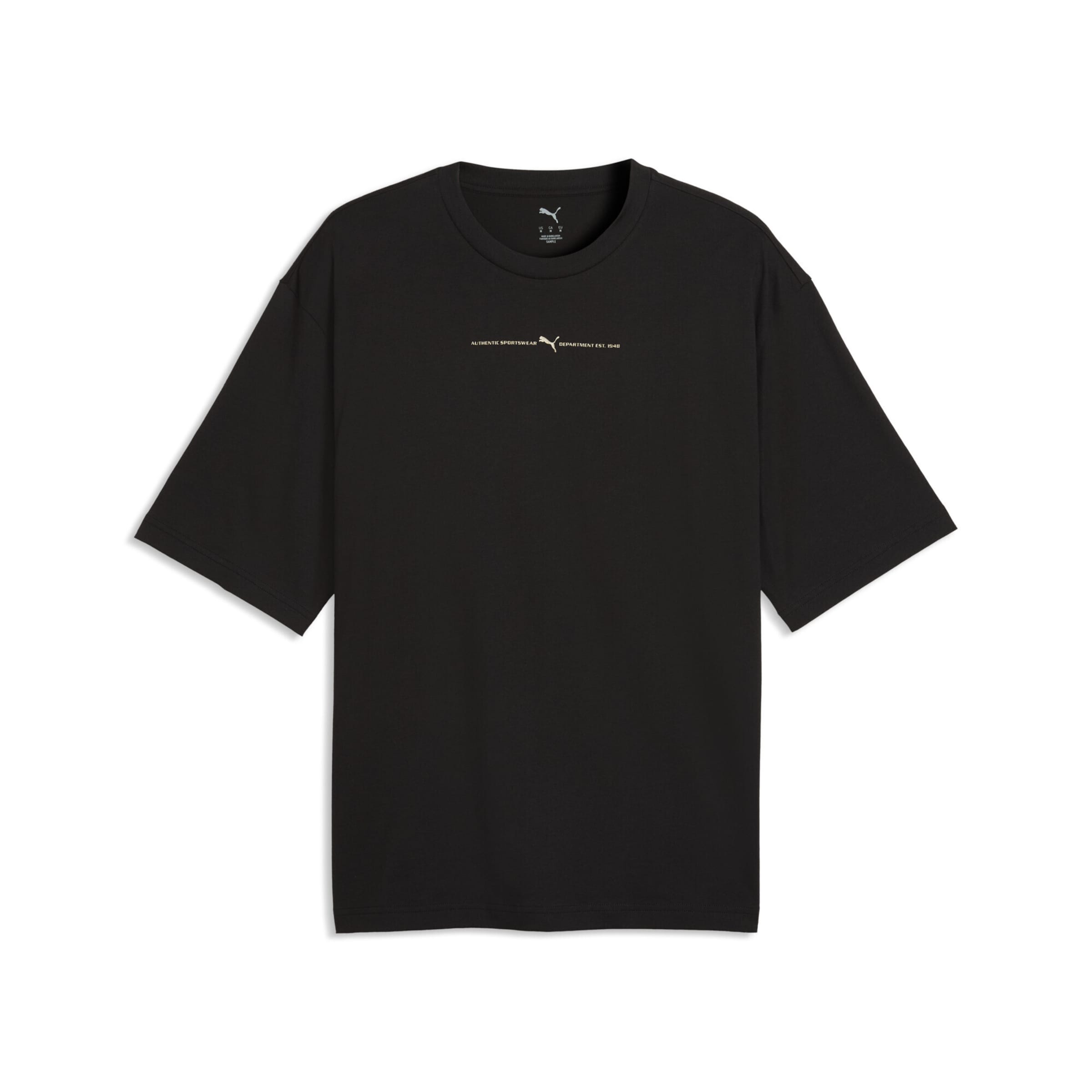 PUMA Funktionsshirt in Schwarz: Vorderseite