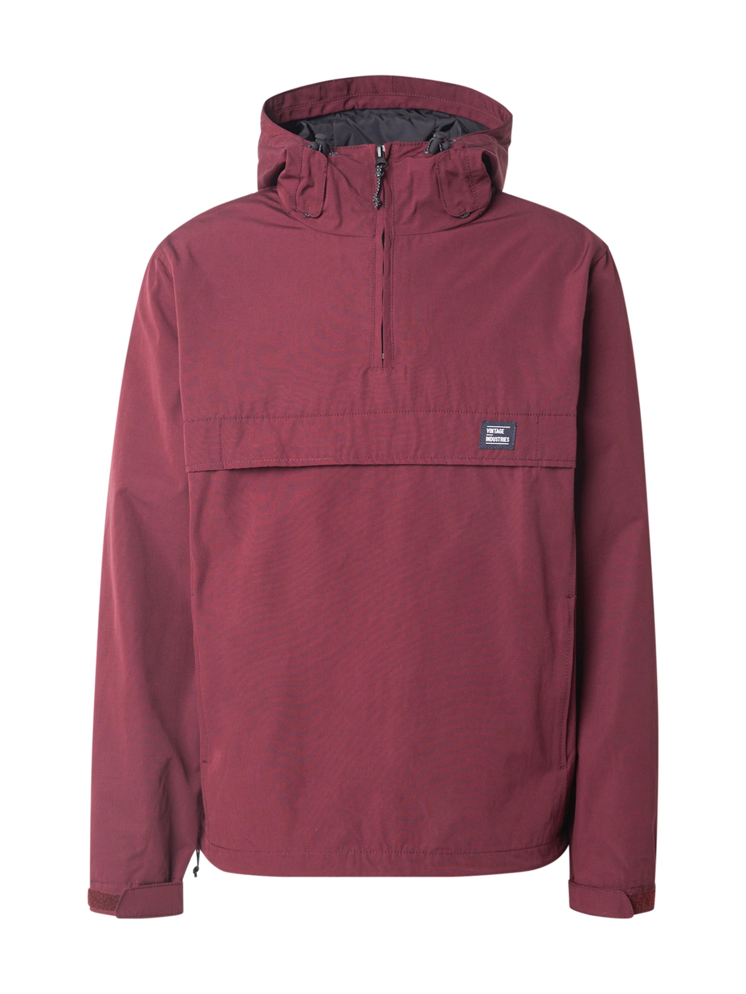 sarkans Vintage Industries Starpsezonu jaka 'Shooter': no priekšpuses