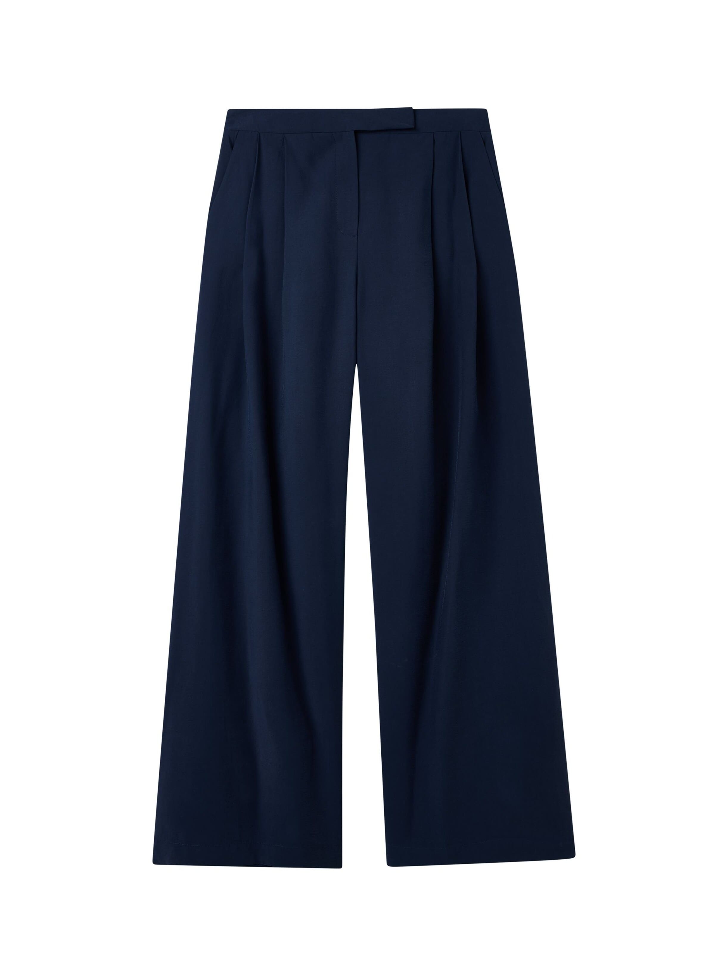 adl Trousers in Blue: front