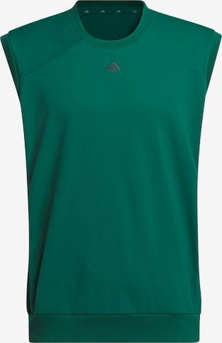 ADIDAS PERFORMANCE Sportbodywarmer in Groen: voorkant