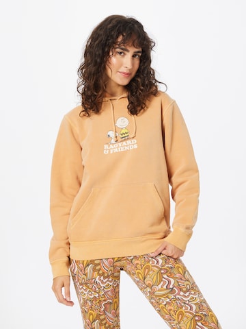 Vintage Supply Sweatshirt 'RAGYARD & FRIENDS' in Braun: predná strana