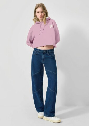Sweat-shirt QS en rose