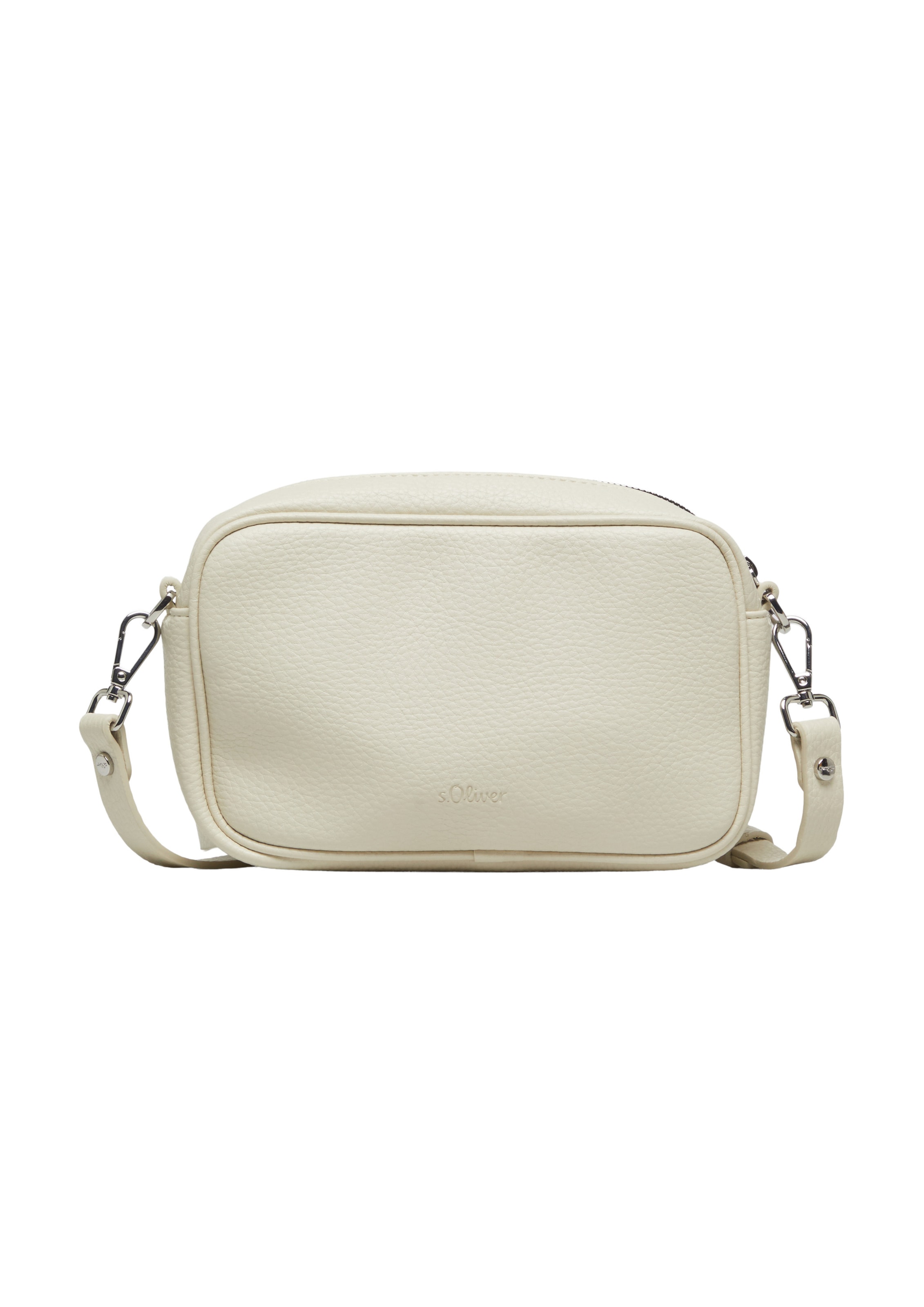 s.Oliver Crossbody bag in Beige: front