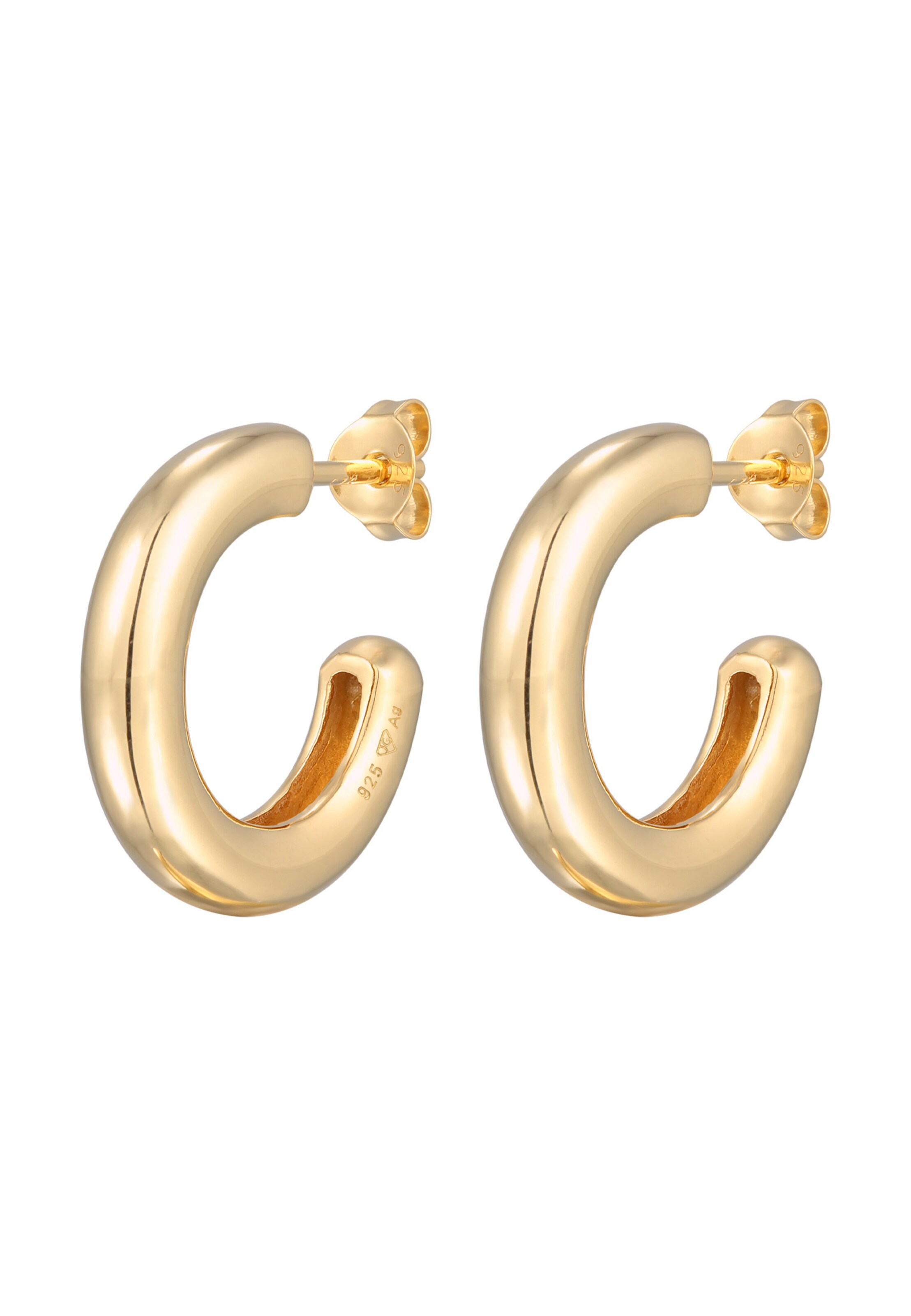 ELLI Ohrringe in Gold: Vorderseite