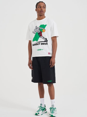 AND1 Paita 'Sunday Drive' värissä valkoinen