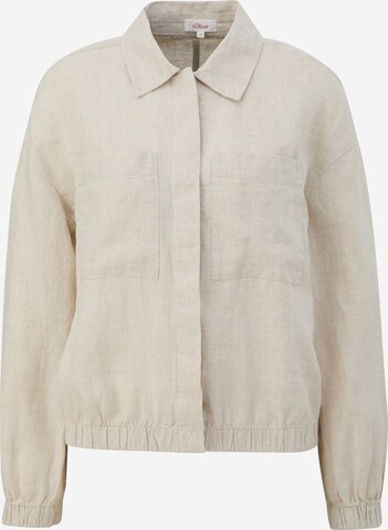 s.Oliver Blouse in Beige: front