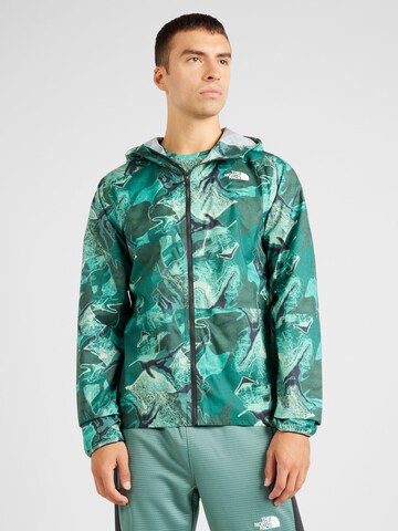 THE NORTH FACE Outdoor jacket 'HIGHER' in Green: front