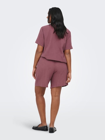 Chemisier 'CARThyra' ONLY Carmakoma en marron