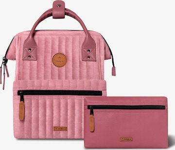 Cabaia - Mochila 'Adventurer' en rosa: frente