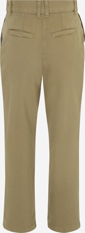 TOPSHOP Petite Regular Veckad byxa i beige