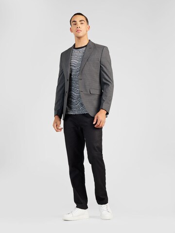 Coupe slim Veste de costume BURTON MENSWEAR LONDON en gris