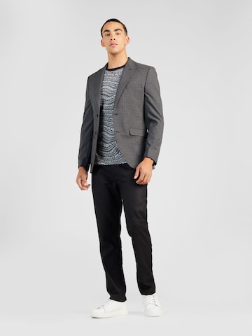 Coupe slim Veste de costume BURTON MENSWEAR LONDON en gris