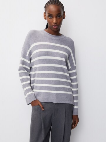 Pull&Bear Pullover in Grau: predná strana