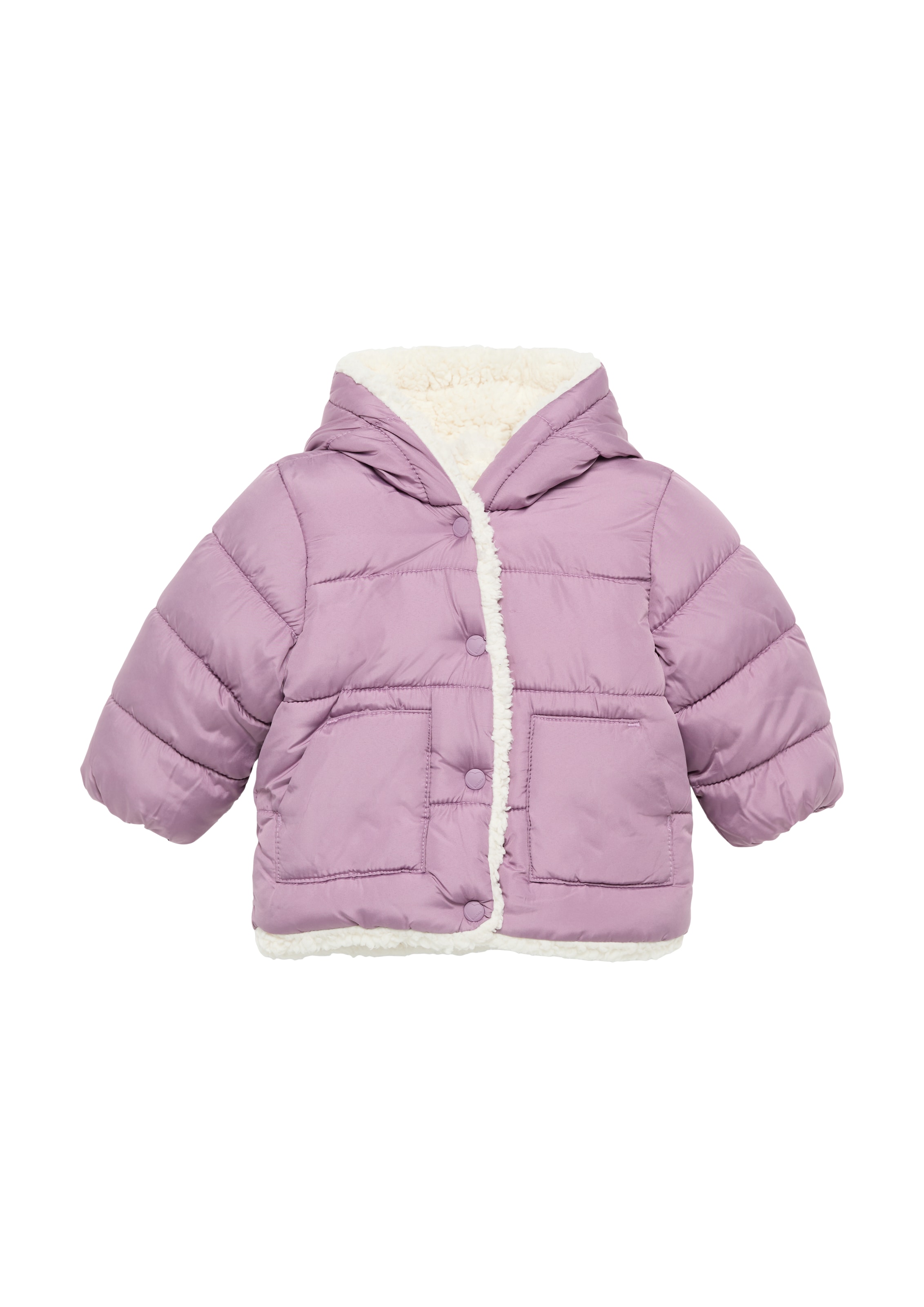 s.Oliver Winterjacke in Lila: Vorderseite