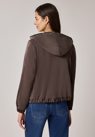 STREET ONE Sweatjacke in Braun