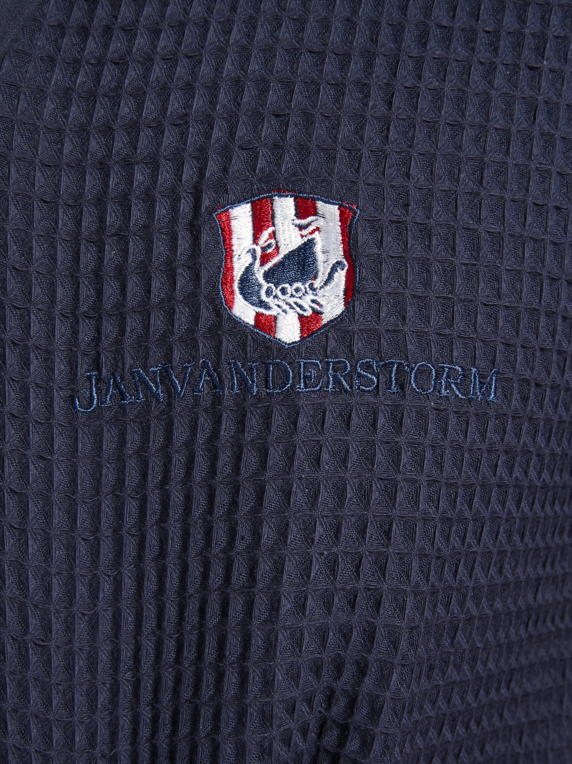 Jan Vanderstorm Bademantel ' Aretti ' in Blau