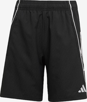 ADIDAS PERFORMANCE Sportshorts 'Tiro 25 Competition Downtime' in Schwarz: Vorderseite