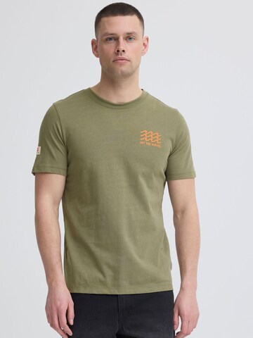 Tricou 'BHSun Island' de la BLEND pe verde: față