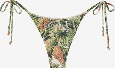 CALZEDONIA Bikinihose 'SAVAGE TROPICS' in grün / orange, Produktansicht