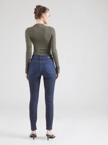 G-STAR Skinny Jeans in Blau: Rückseite