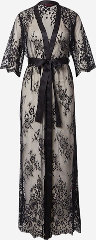 Hunkemöller Dressing Gown 'Isabella' in Black: front