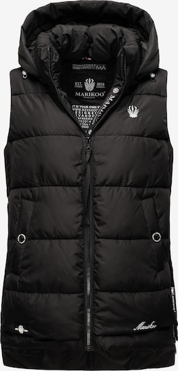 MARIKOO Weste 'Zarinaa' in schwarz, Produktansicht