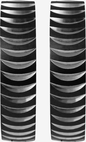Akzent Earrings 'Timmy, Ionenplattierung' in Black: front