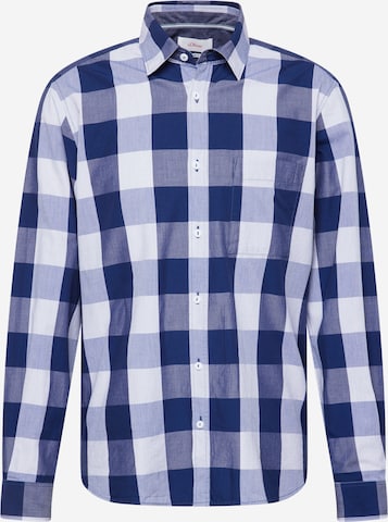 Chemise s.Oliver en bleu : devant