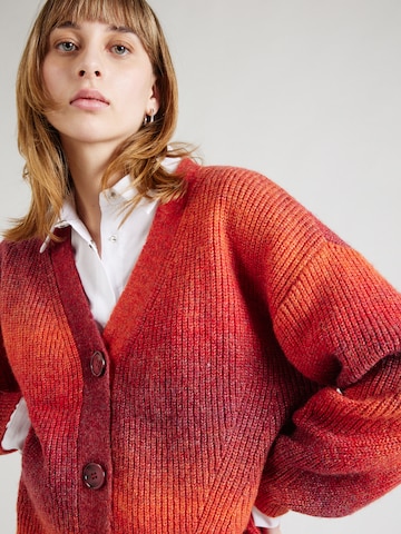 Cardigan Esqualo en rouge