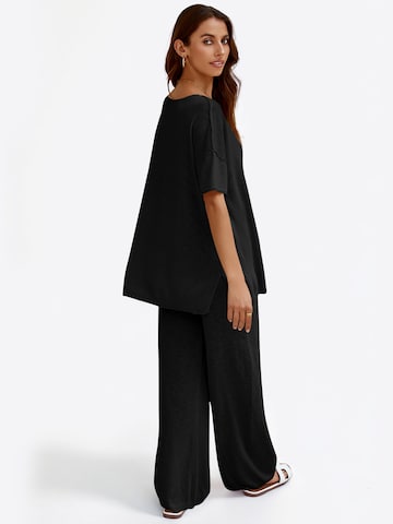 Tenue d'intérieur Imily Bela en noir : derrière