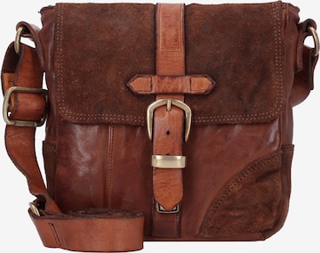 Campomaggi Crossbody Bag 'Jacob' in Brown: front