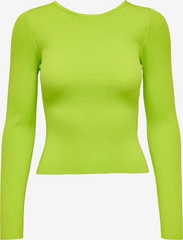 ONLY - Jersey 'EMMY' en verde: frente