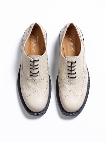 Flarelle Lace-up shoe 'Nivera' in Beige