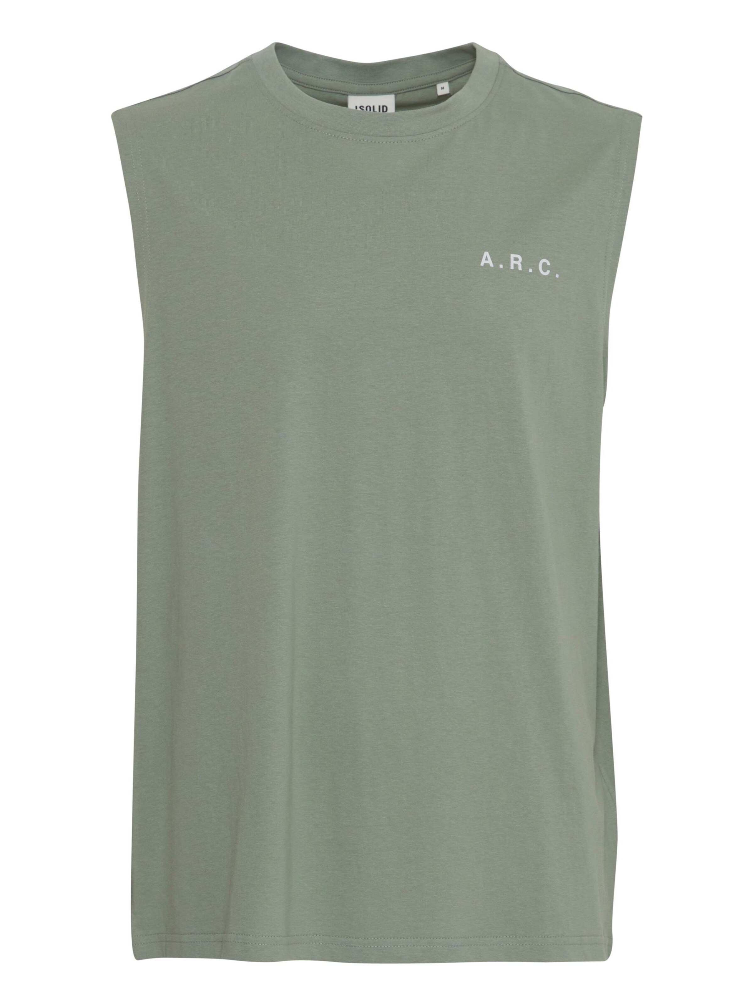 !Solid - Camisa 'Elandro' em verde: frente