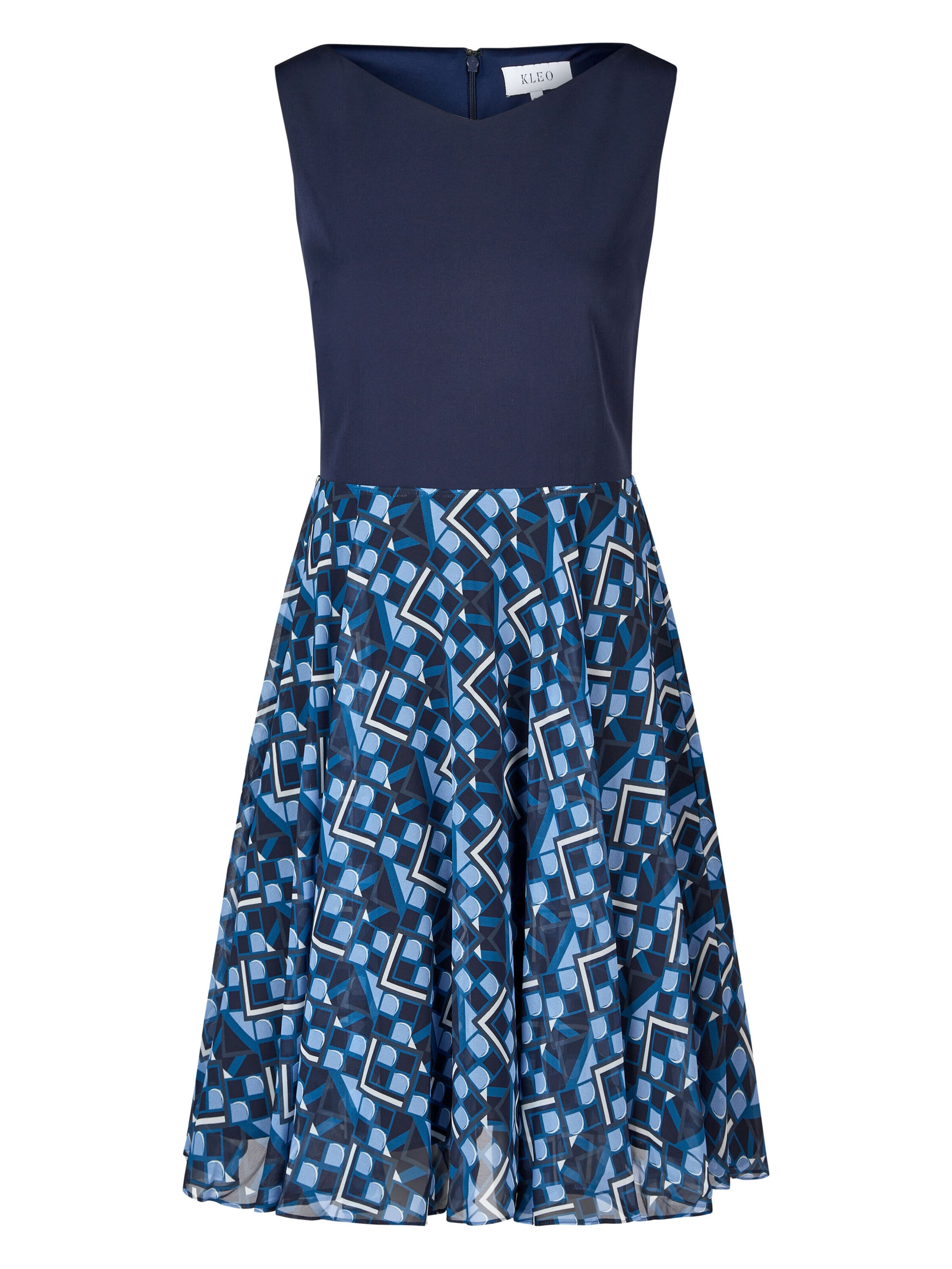 KLEO Kleid in Blau: Vorderseite