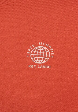 oranžinė Key Largo Megztinis be užsegimo 'FADED MEMORIES '