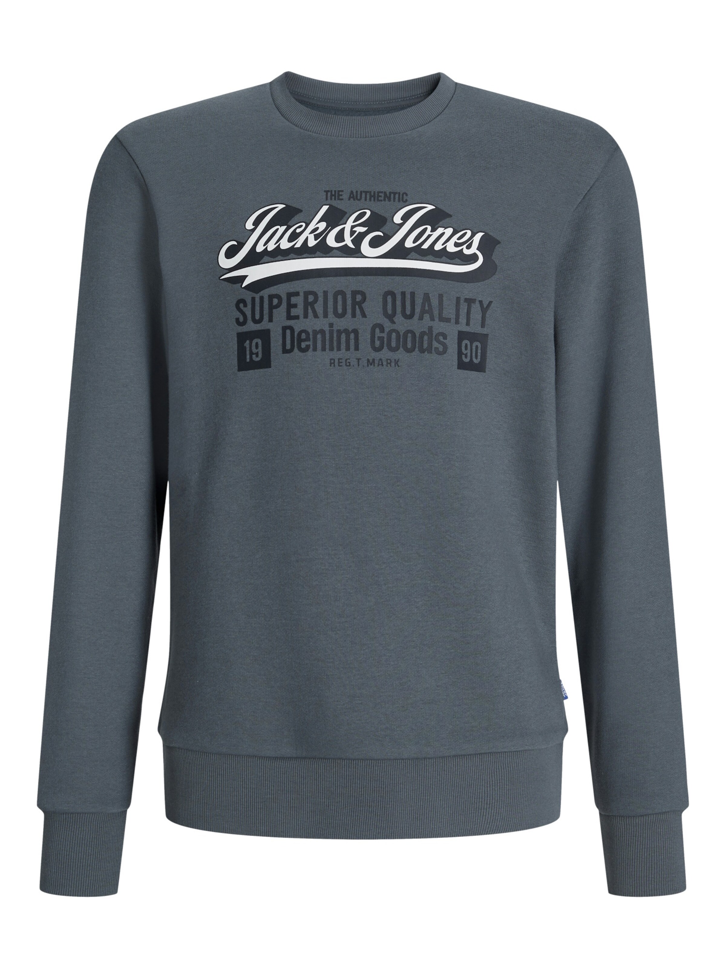 Sweat Jack & Jones Junior en gris : devant