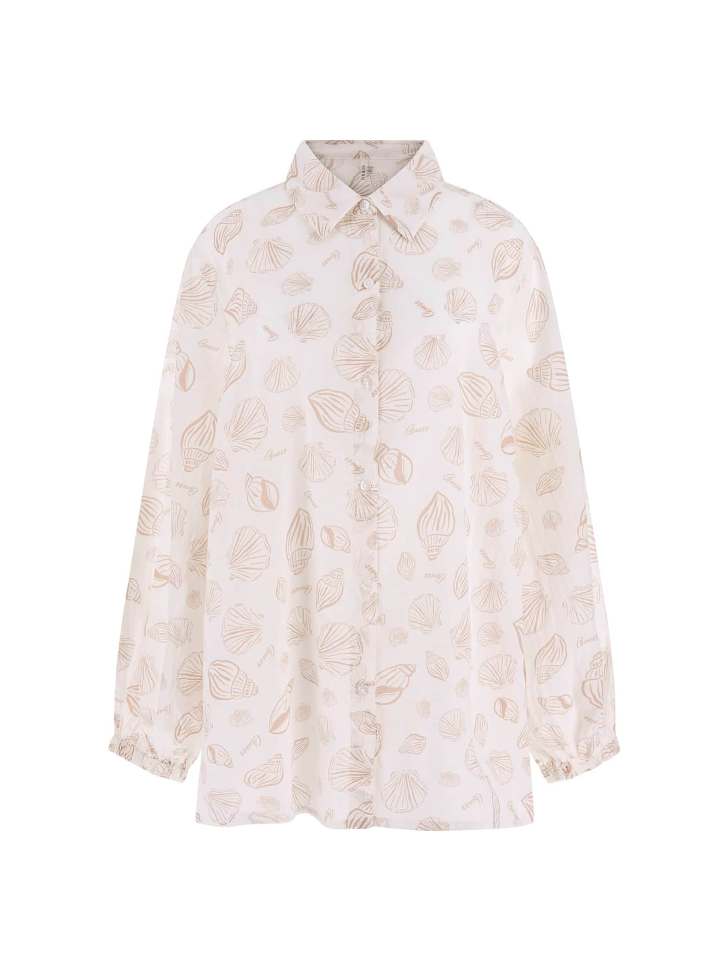 GUESS Bluse in Beige: Vorderseite