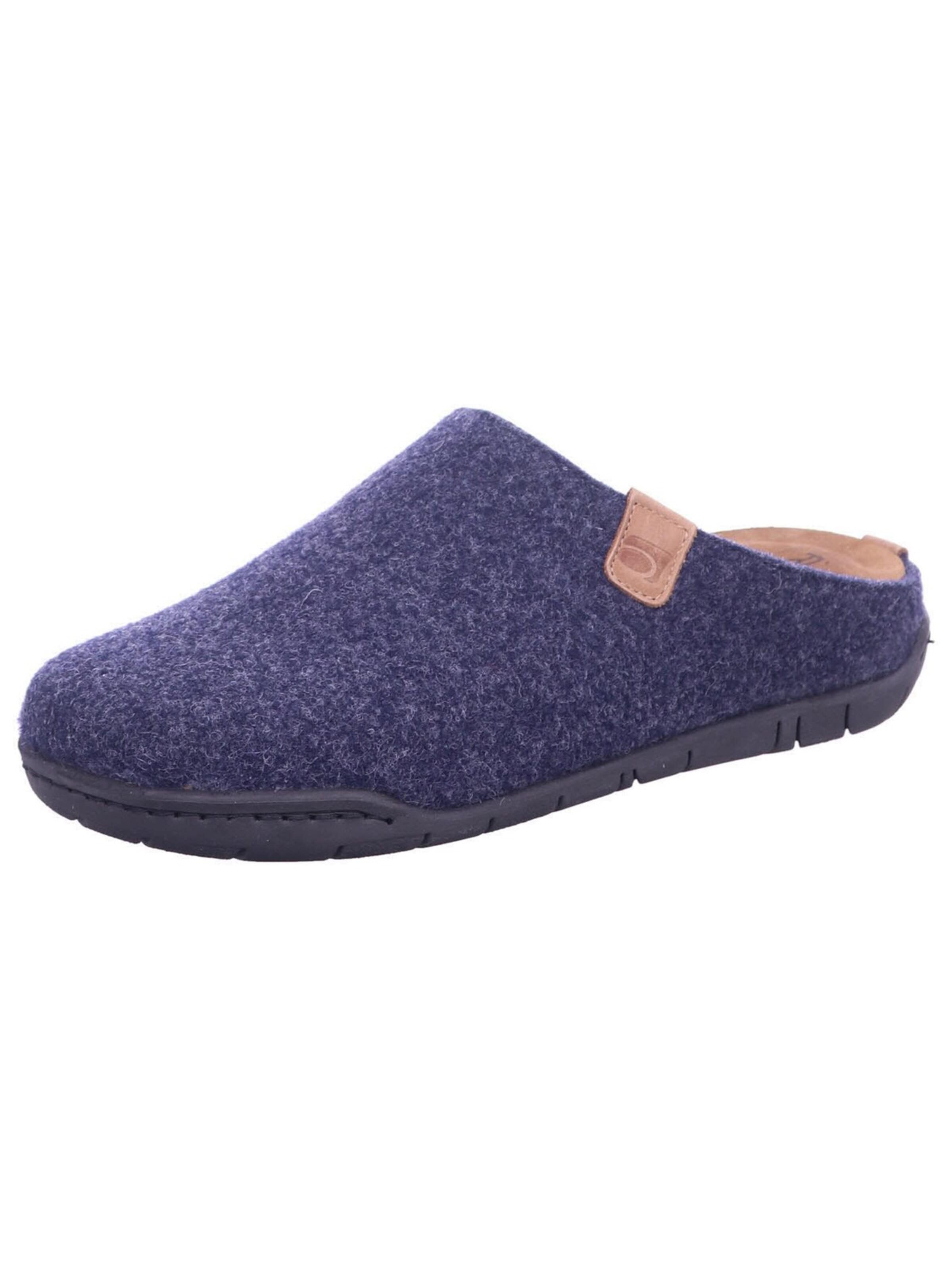 ROHDE - Zapatillas de casa 'Hausschuh Herren 665051 Textil in blau' en azul: frente