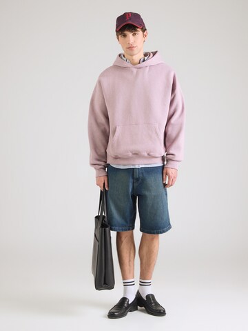 Abercrombie & Fitch Свитшот 'ESSENTIAL' в Лиловый