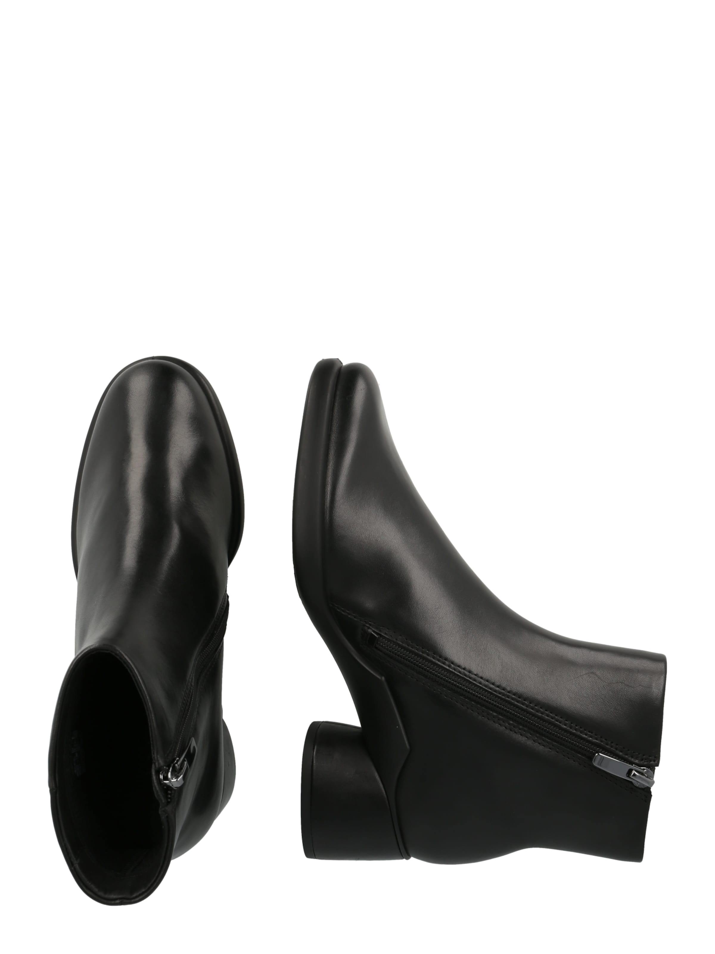 ECCO Členkové čižmy - Čierna