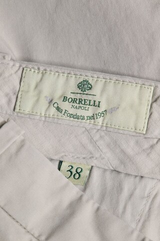 LUIGI BORRELLI NAPOLI Pants in 38 in Grey