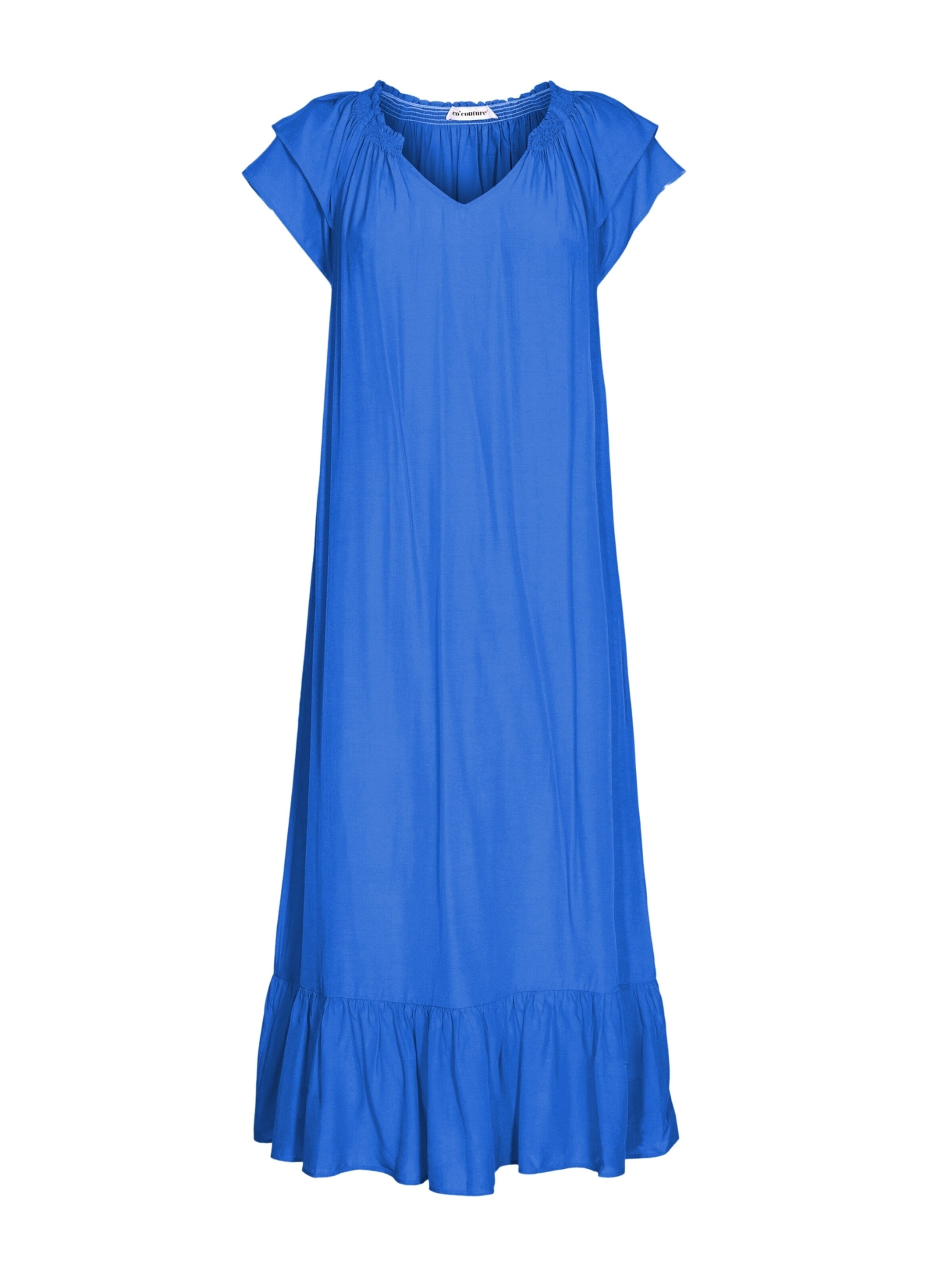 co'couture Kleid 'Sunrise' in Blau: Vorderseite