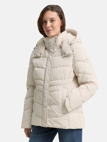 TOM TAILOR Winterjas in Wit: voorkant