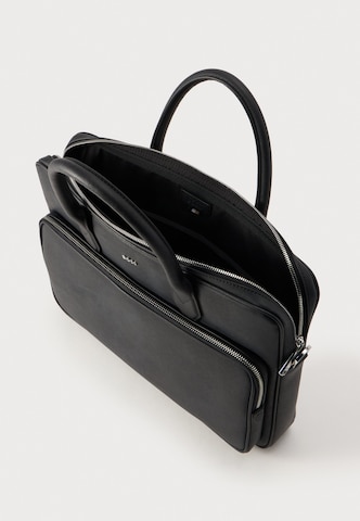 BOSS - Cartera maletín 'Northon' en negro: arriba