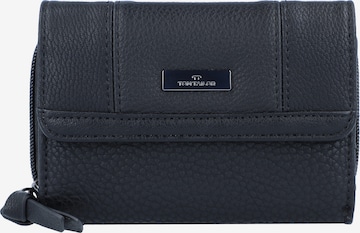 TOM TAILOR Wallet 'Juna' in Black: front