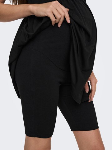 Only Maternity Skinny Legíny 'OLMLOVELY' – hnědá
